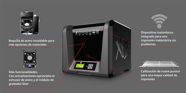 Imprimante 3D Da Vinci Mini Wifi XYZ Printing